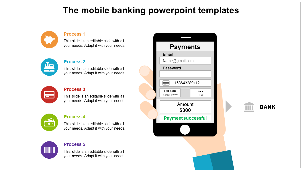 Banking PPT Template Presentation and Google Slides